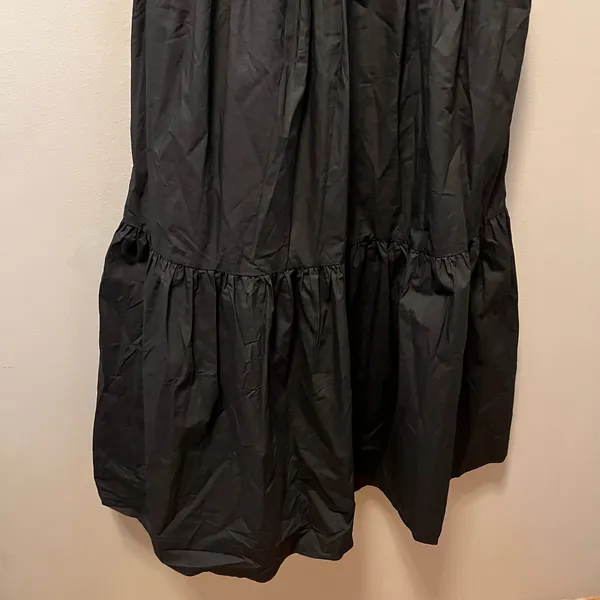 Pomander Place Tuckernuck‎ Black Tiered Ruffle Jo Dress Size XS Black - Image 3