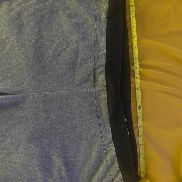 Pappagallo Grey Leggings with Black Waistband - Image 2