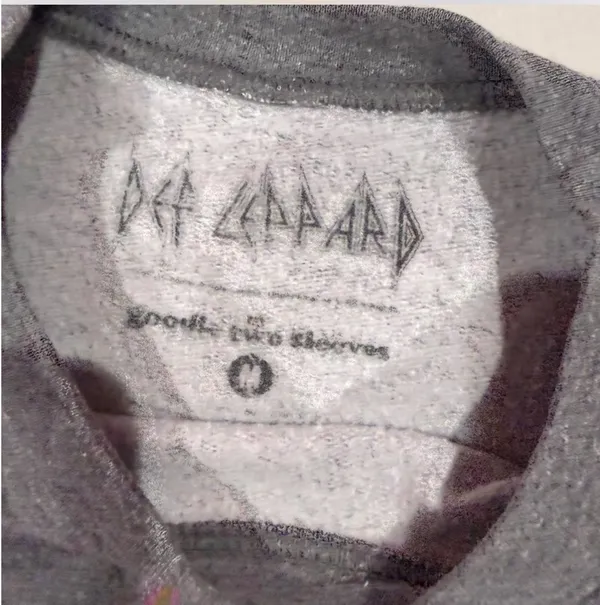 Altered State women Grey Def Leppard crewneck sweatshirt - Image 2