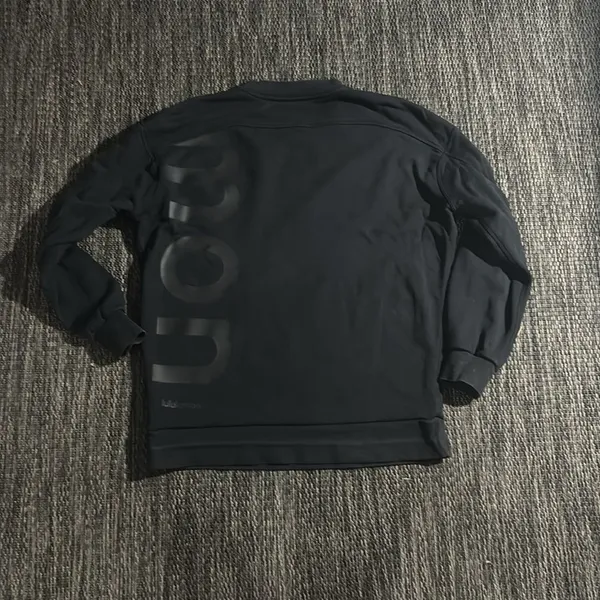 Lululemon Perfectly Oversized Crew Logo Limited Edition Spellout Size Large - Image 2