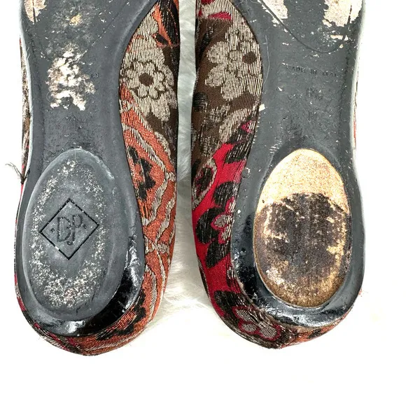 Donald J Pliner Couture Italian flats size 6.5 M damaged‎ soles - Image 9