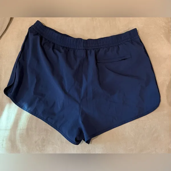 2 PINK Victoria's Secret Dark Blue &‎ Green Athletic Shorts Size XL - Image 3