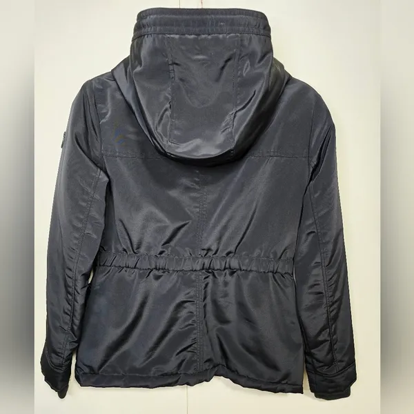Abercrombie & Fitch Water Wind Resistant Hooded Technical Parka Jacket Size S - Image 3