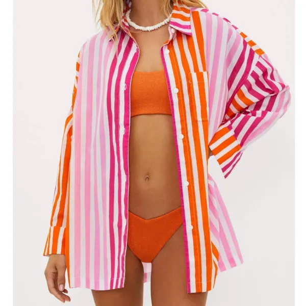  Beach Riot ALEXA TOP‎ SUNSET STRIPES Size Small/Medium - Image 2