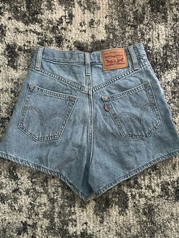 Levi’s High-Waisted Mom Shorts - Image 2
