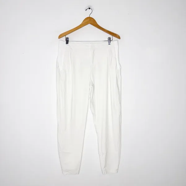 Greyson Phoenix Trousers White Golf Pants Size Large Stretch - Image 3