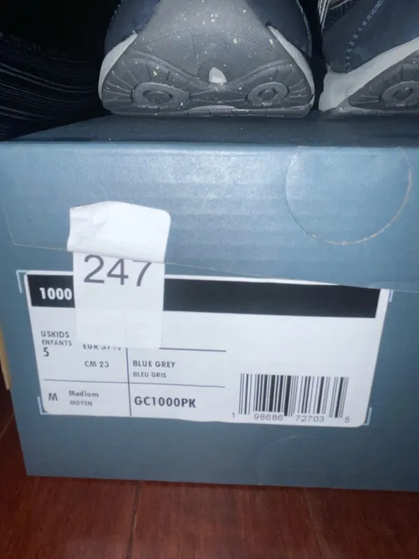 New Balance 1000 Blue Grey Sneakers - Image 6