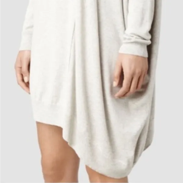 All Saints Sago Dress Silk Cotton Blend Size 6 - Image 6