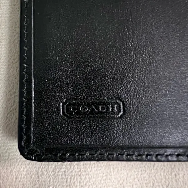 🖤✨ Coach Signature Jacquard Turnlock Wallet Black Leather Trim ✨🖤 - Image 7