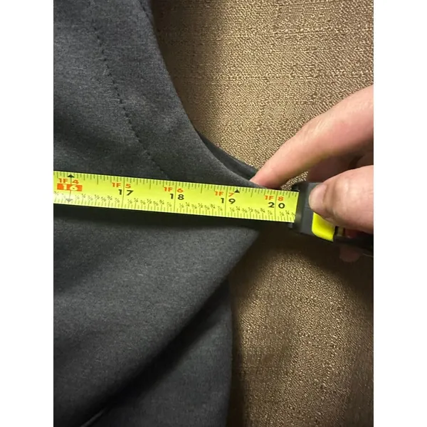 NWT The North Face Womans Ridgewall Vest Dark Grey Soft Shell Size Medium LOGO - Image 8