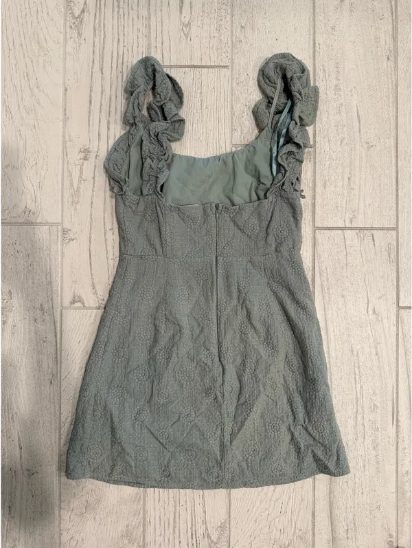 Selfie Leslie Ruffle Mini Dress - Image 3