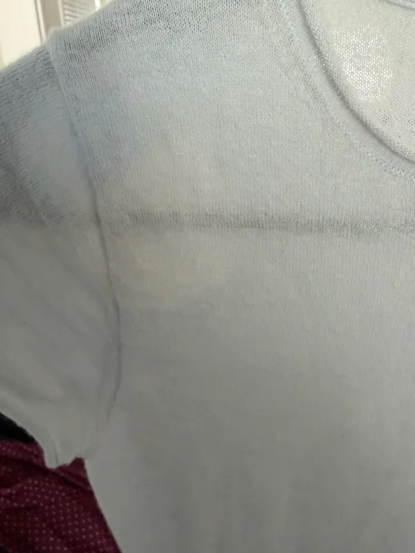 Skims sheer cashmere tshirt - Image 2