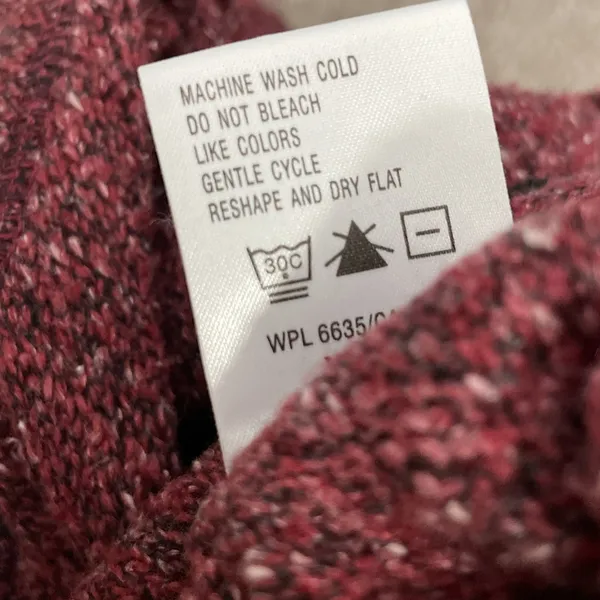 Woolrich Ruby Sweater Vest Size Large Embroidered Cabincore Winter Snowflake - Image 8