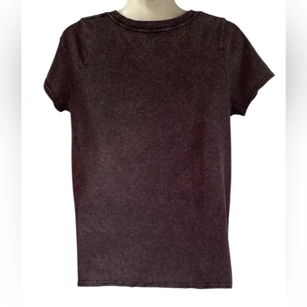 NIRVANA Charcoal Tee with Yellow Logo 2014 vintage - Image 2