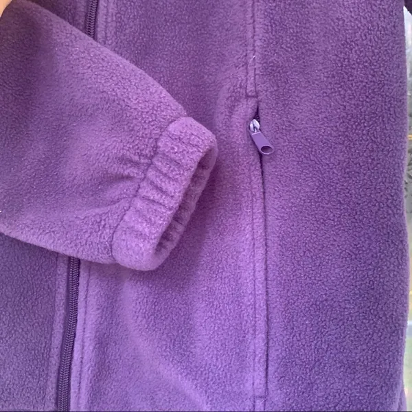 Columbia purple full zip fleece Small - Image 5