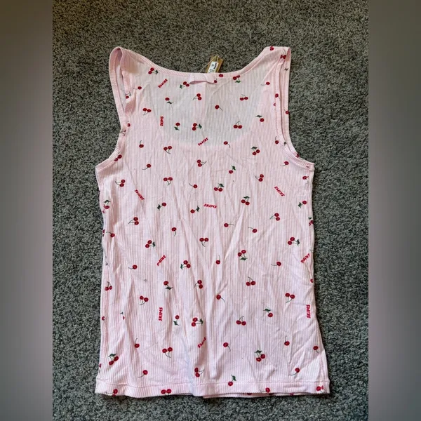Skims Soft Lounge Cherry Tank - Image 4
