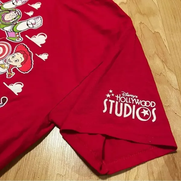 Disney Parks Hollywood Studios Toy Story Land Short Sleeve Shirt Women’s Medium - Image 3