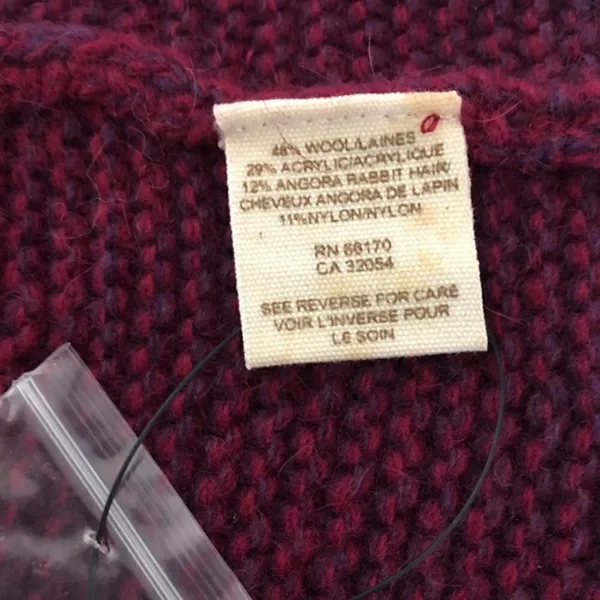 Free People wool angora ombre long button front cardigan sweater S‎ - Image 6