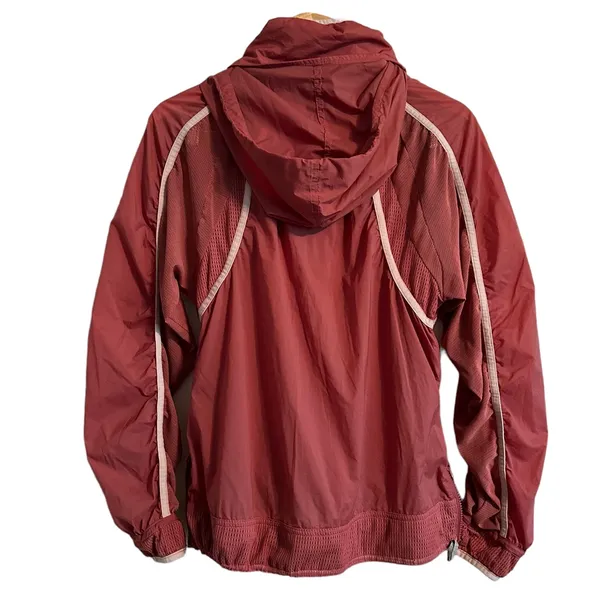 Free People FP Movement Track Jacket Zip Up Windbreaker Athleisure Dusty Pink - Image 12