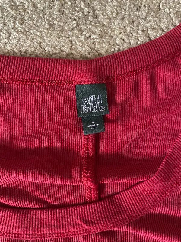 Wild Fable Red Long Sleeve - Image 2