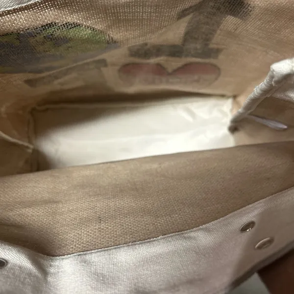 NWT BRIGHTON Love The Earth Jute Fiber Reuseable Tote Bag - Image 3