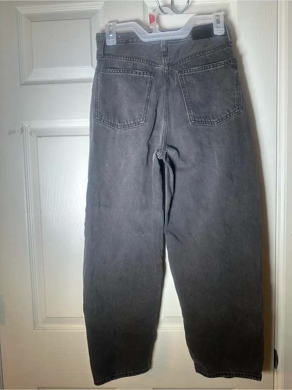 Madewell‎ Balloon Charcoal Jeans - Image 4