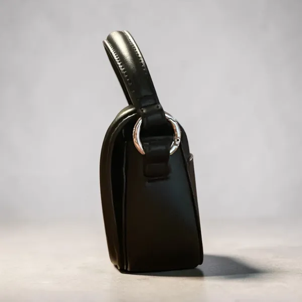 lululemon Leather Alternative Mini Bag 1.2L Black/Silver - Image 6