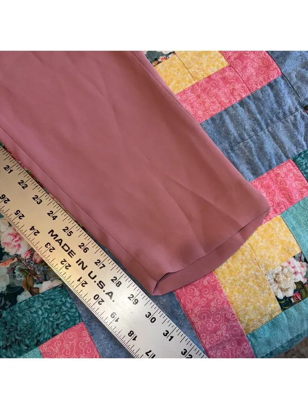J.Crew $98 Pull On Easy Pant Woman’s Size 8 pink Ankle Length pants size 8 - Image 8