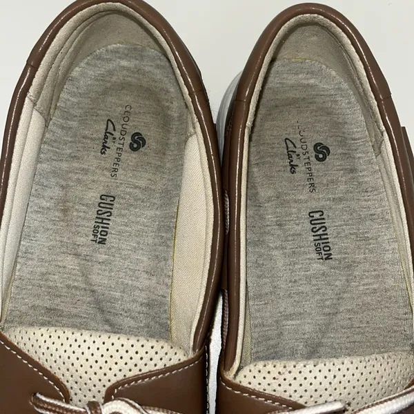Cloudsteppers By CLARKS Jocolin Vista Boat Shoes Slip On Women’s 5.5 - Image 4