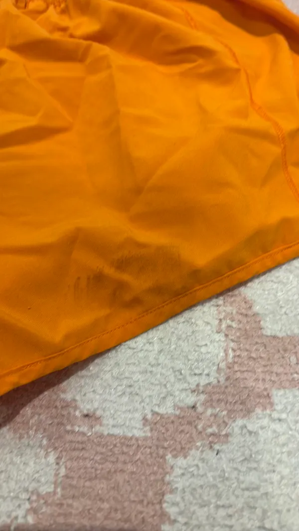 Orange Lululemon Shorts Hotty Hot High-Rise Lined 2.5 - Image 3