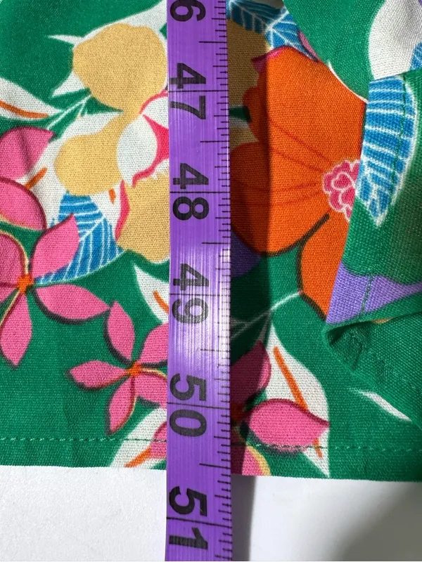 Pretty Garden Floral Cap Sleeve V neck flowy Midi Dress Size XXL new with tags - Image 14