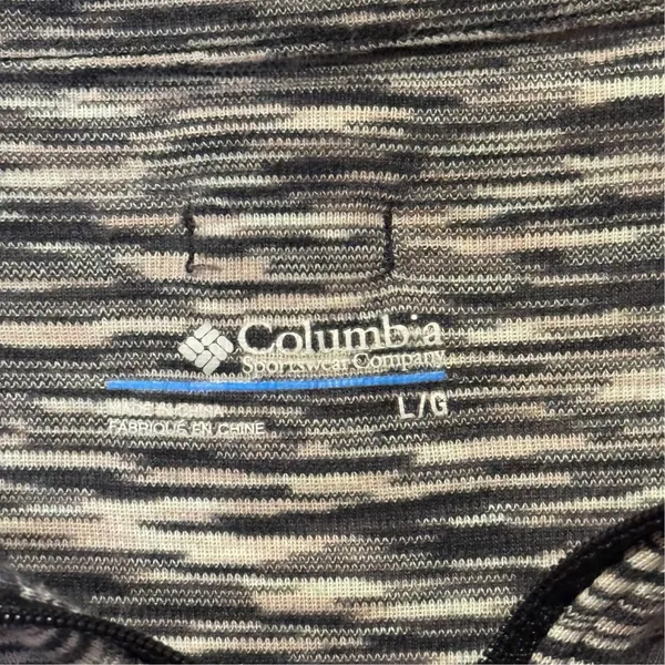 Columbia Womens Top Space Dye 1/4 Zip Fleece Athleisure Long Sleeve Size Large - Image 6
