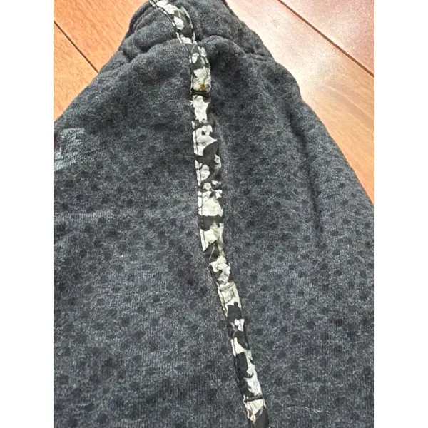 Nike x Liberty Tech SweatPants Jogger Charcoal Grey‎ Floral Stripe Textured S - Image 5