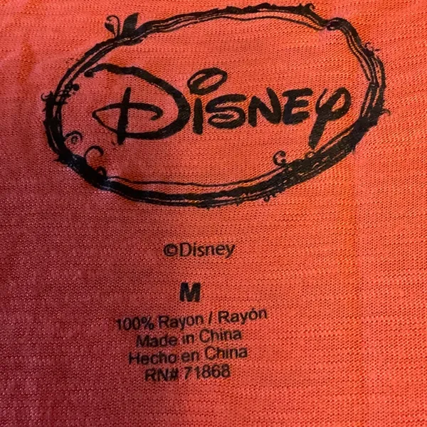Disney The Lion King Graphic Orange Tank Top - Image 5