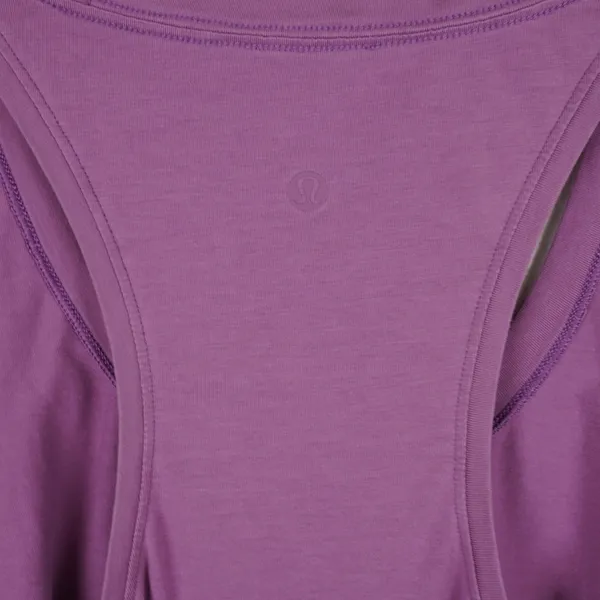 Lululemon Racerback Tank Top Purple Size 8 Athleisure Yoga Activewear‎ - Image 3