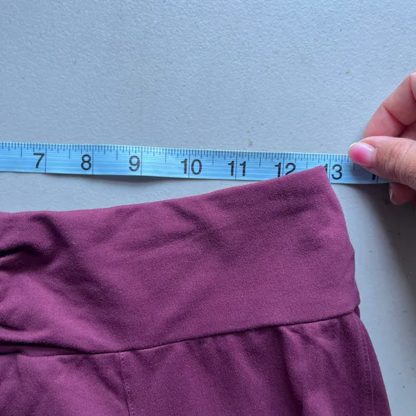 Athleta Womens Plum Purple Ruched‎ Waist Active Skirt Size S Nylon Lycra Flare - Image 5