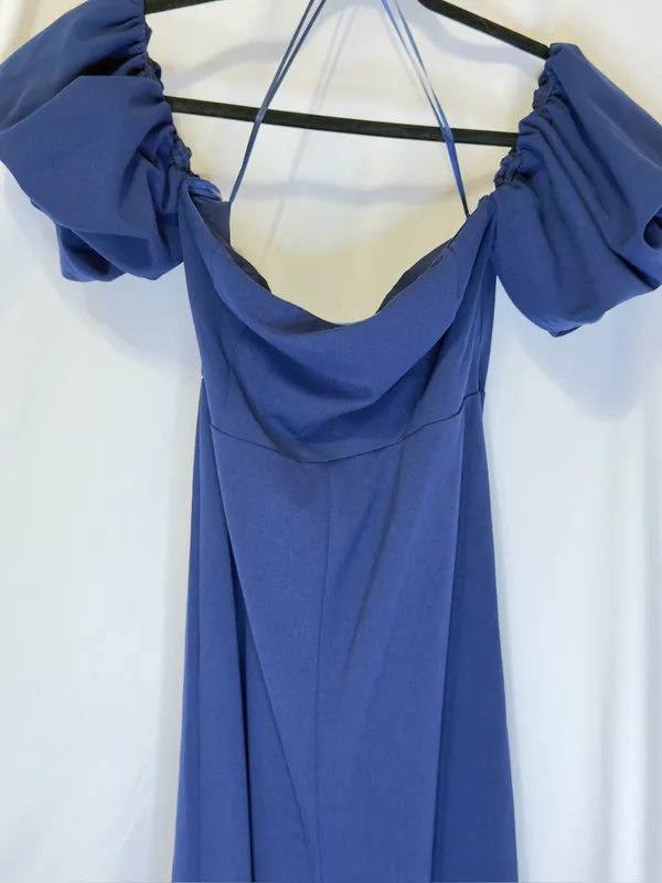 Petal & Pup Tamra Off Shoulder Jumpsuit - Navy Medium- NWT - Image 12
