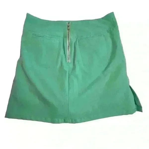 Fairway Fox Women's Mini Golf Skort‎ Size 4 Kelly Green with Pockets - Image 13