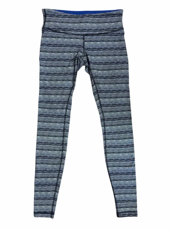 lululemon athletica Wunder Under Sapphire Blue Multi Stripe 8 - Image 3