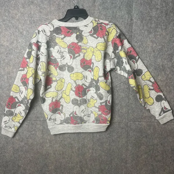 Junk Food Clothing Women's‎ Medium Mickey Mouse Print Sweater - Image 7