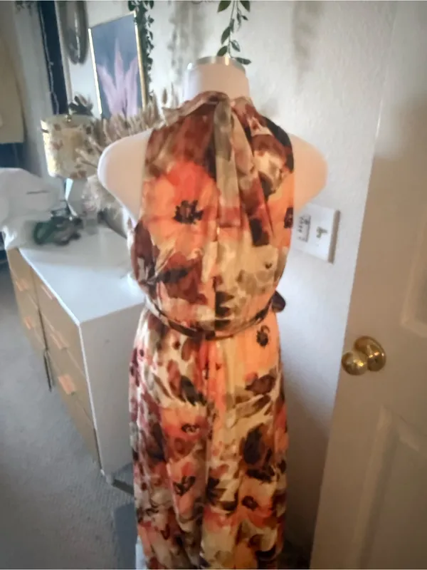 NWOT Anne Klein Halter Maxi dress - Image 3