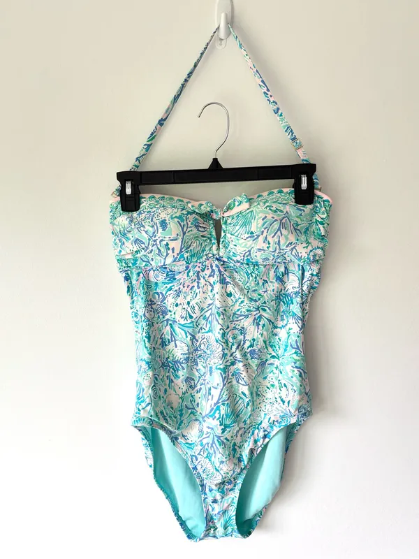 Lilly Pulitzer Jagger One-Piece Swimsuit Soleil It On Me Vacation Resortwear - Image 3