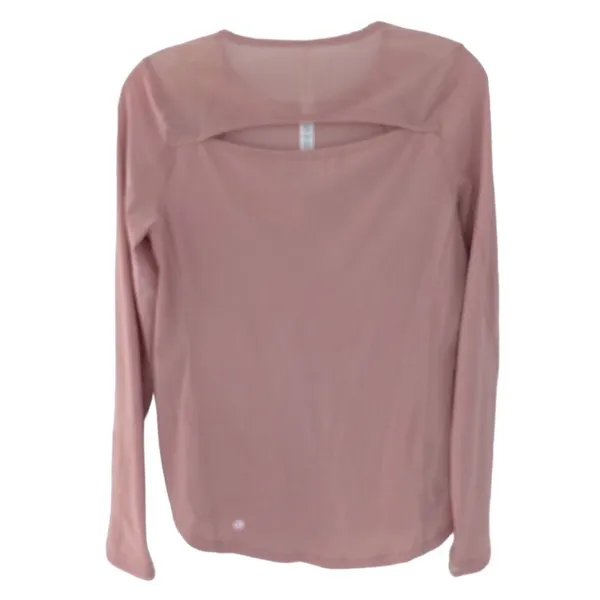 Lululemon Sculpt Long Sleeve Pink Pastel Size 6 UV Protection - Image 5