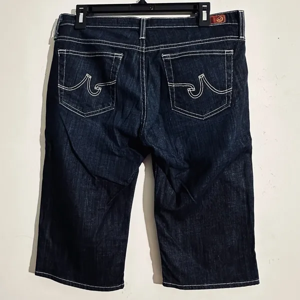 AG Adriano Goldschmied The Malibu Crop Pant Dark Wash Women's Size 30‎ Jeans - Image 2