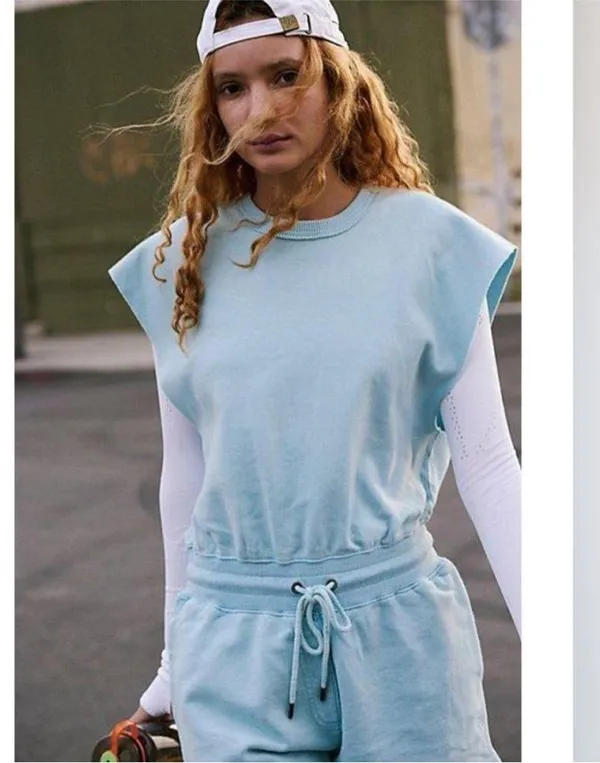 Free People throw and go onsie - Image 4