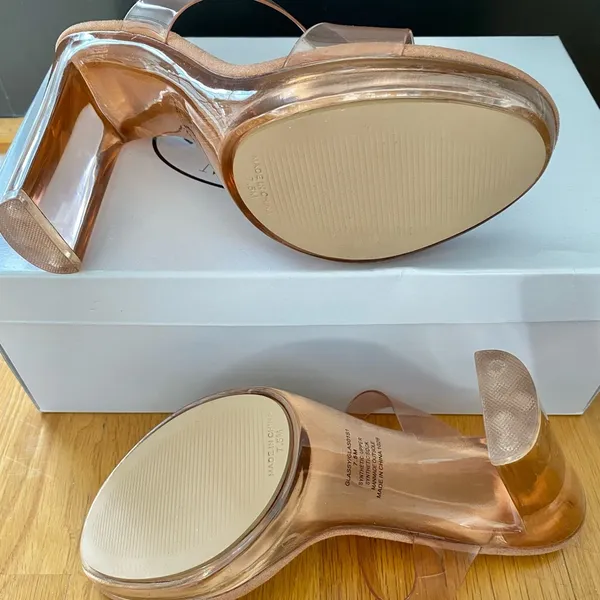Steve Madden Glassy Tan heels - Image 2