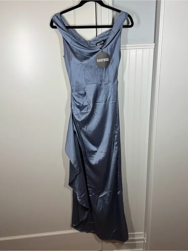 Babyboo Juliene Maxi Dress‎ in dusty blue size small nwt READ - Image 2