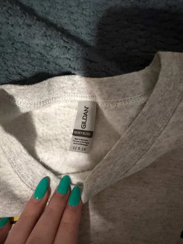 Oregon ducks Crewneck Gray Size L - Image 2