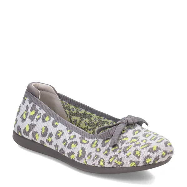 NEW CLARKS Women's Clarks, Carly Hope Flat GREY LEOPARD - Image 2
