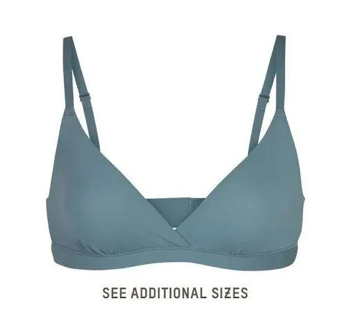 SKIMS NWT xs kyanite fits everybody crossover bralette - Image 5